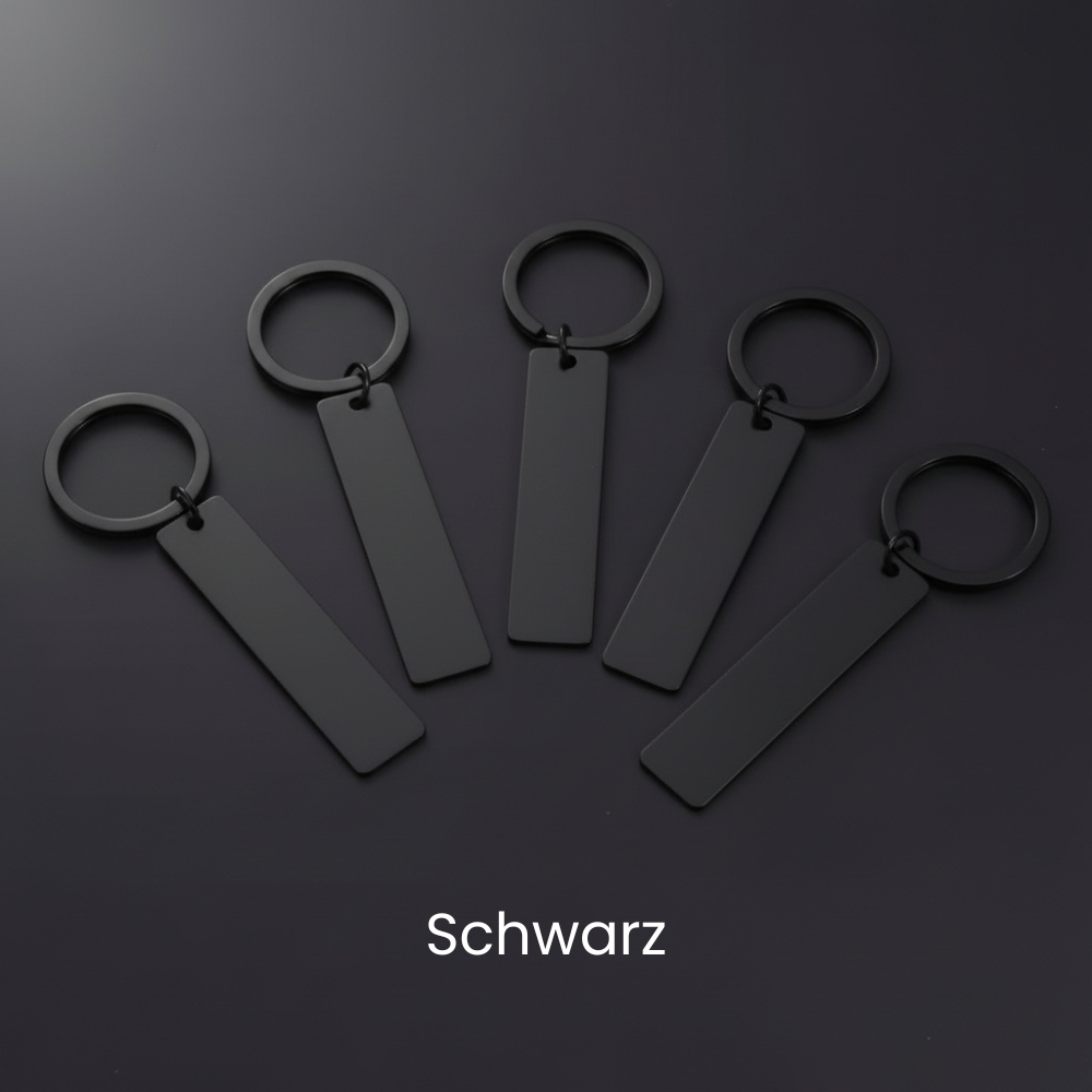 Personalisierbare Schlüsselanhänger (5 Stück)