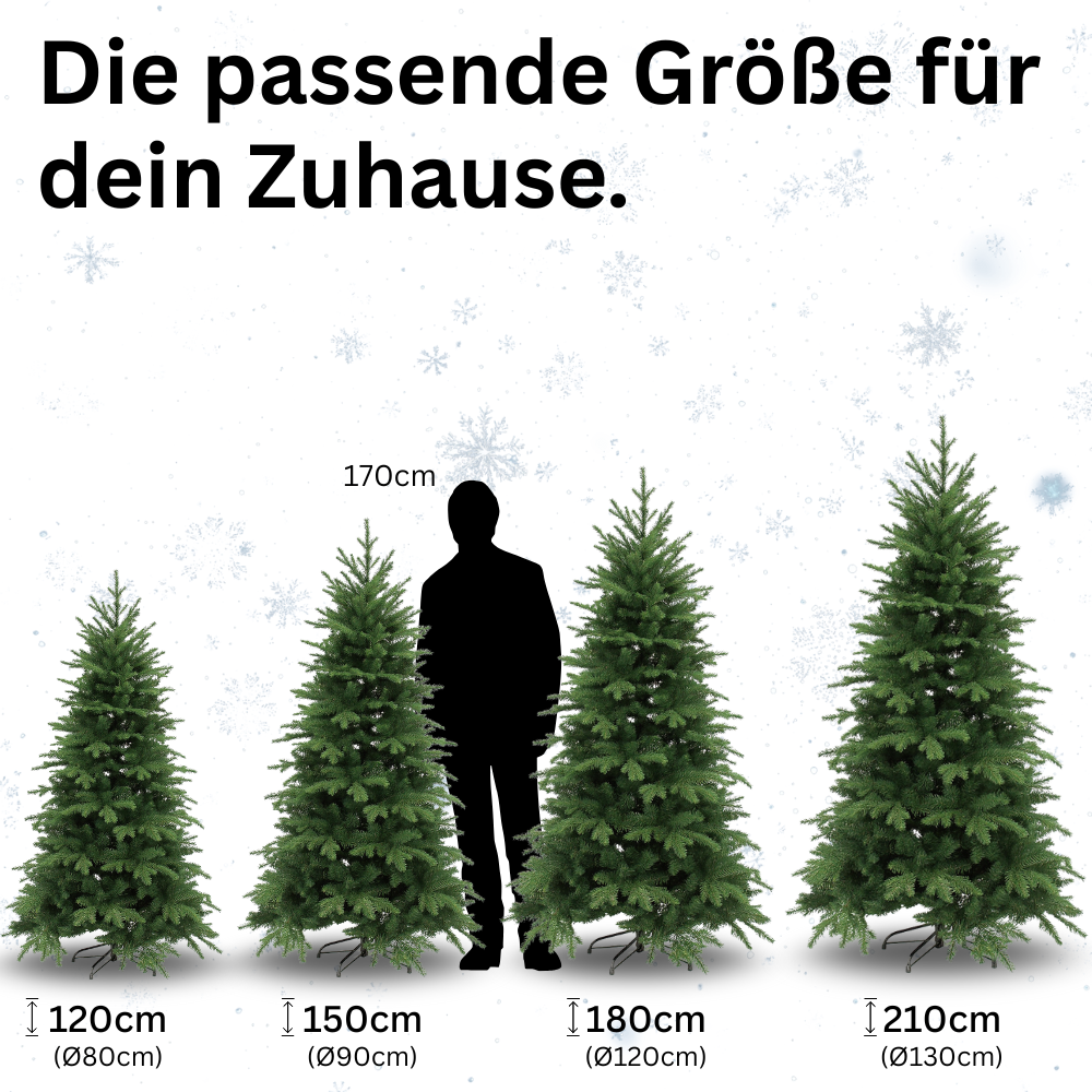 NordTanne™ - PE+PVC Nadeln