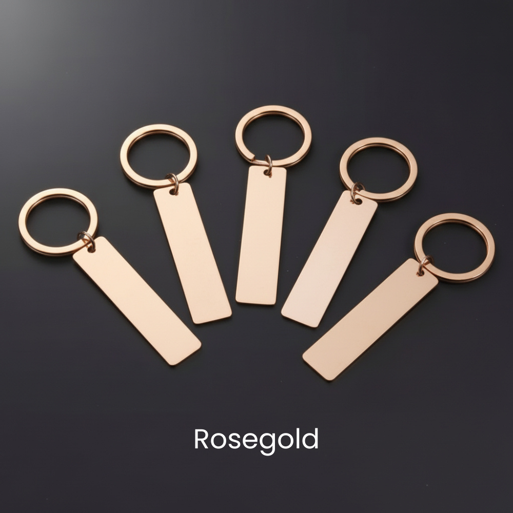 Personalisierbare Schlüsselanhänger (5 Stück)